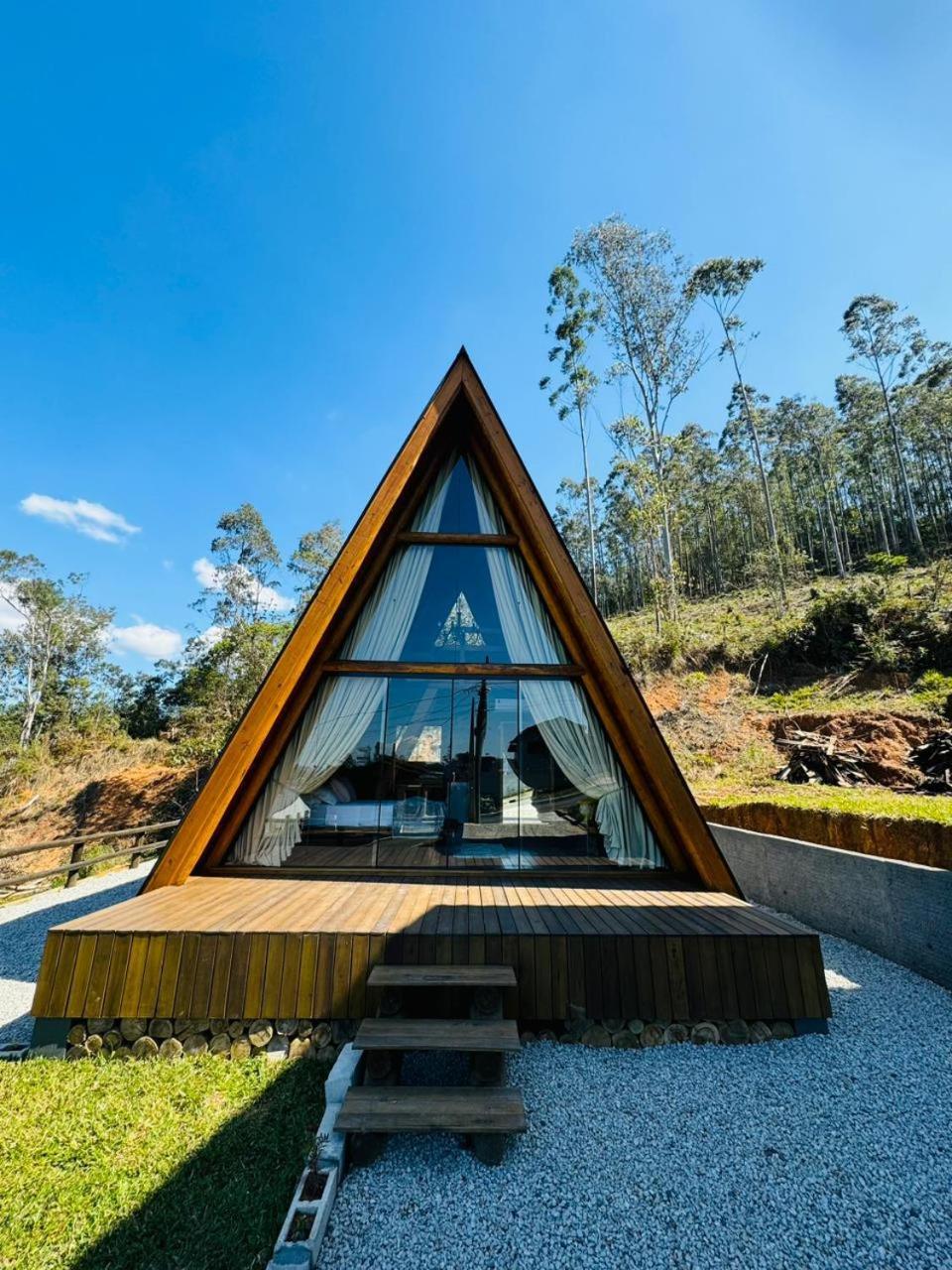 Chale Amanhecer Serra Do Rio Do Rastro Lauro Muller Exterior foto
